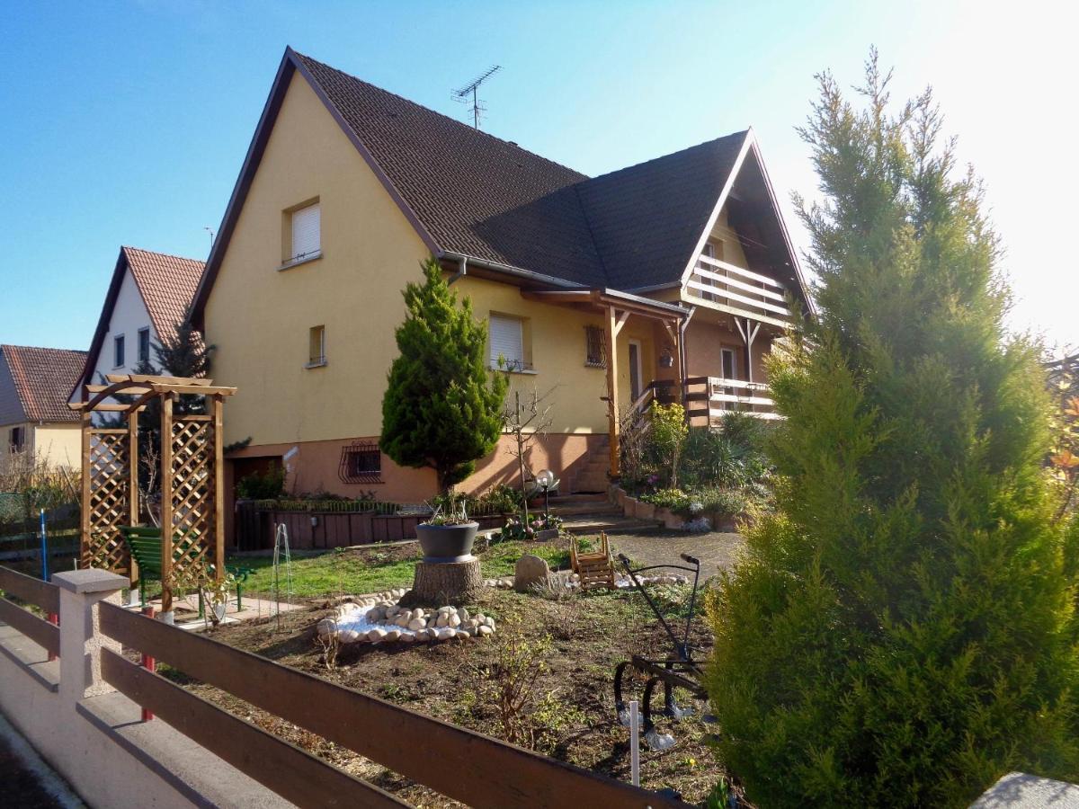 Bed and Breakfast Les Lilas Ammerschwihr Exterior foto